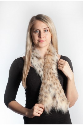 Lynx fur scarf (belly)